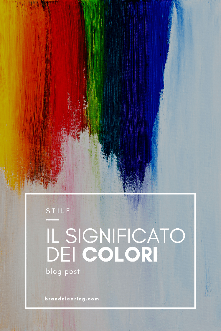 Il significato dei colori